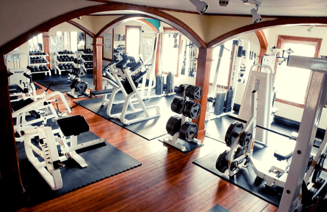 an empty gym