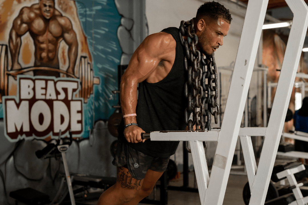 calisthenics being done to build strength