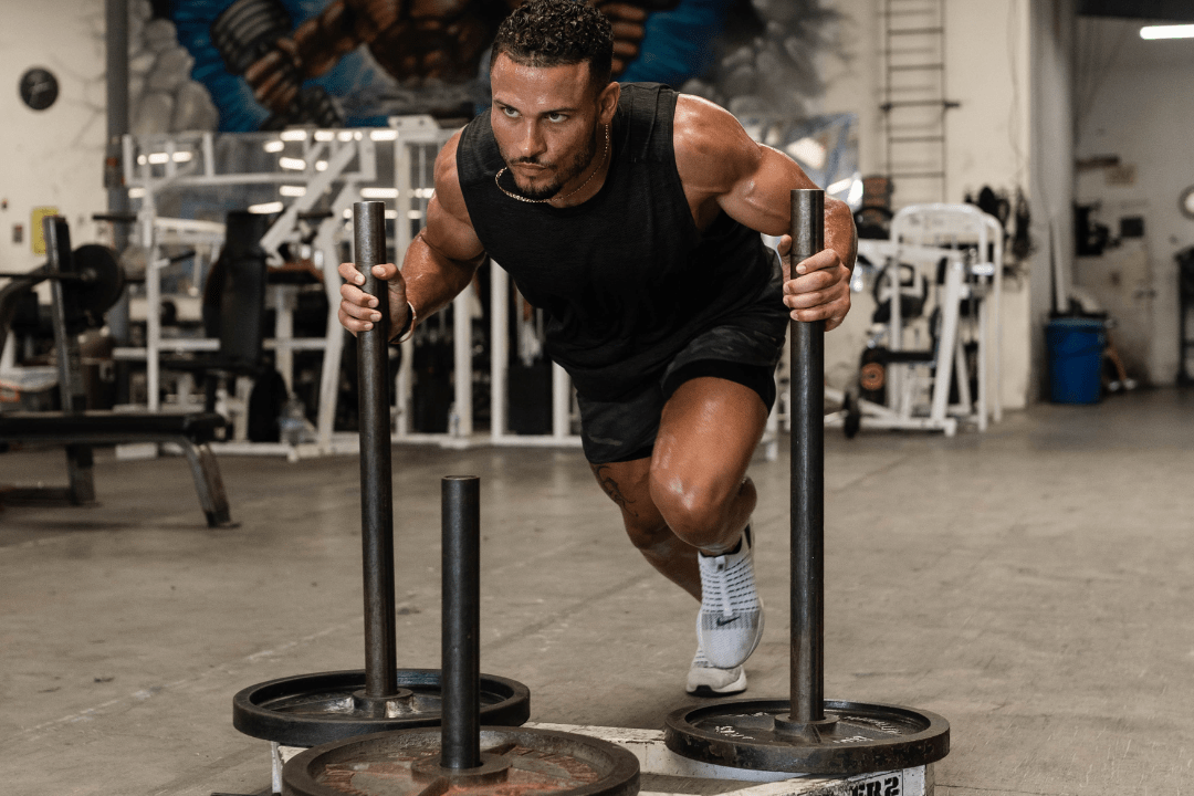 sled drag exercise