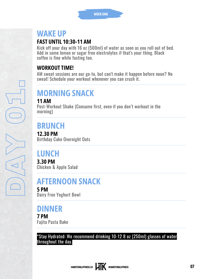 Women's Meal Plans Bundle