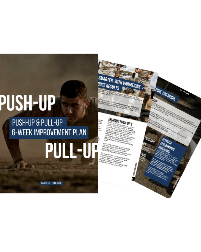 Push-up and Pull-up Improvement Plan - Hard to kill (2427171373116)