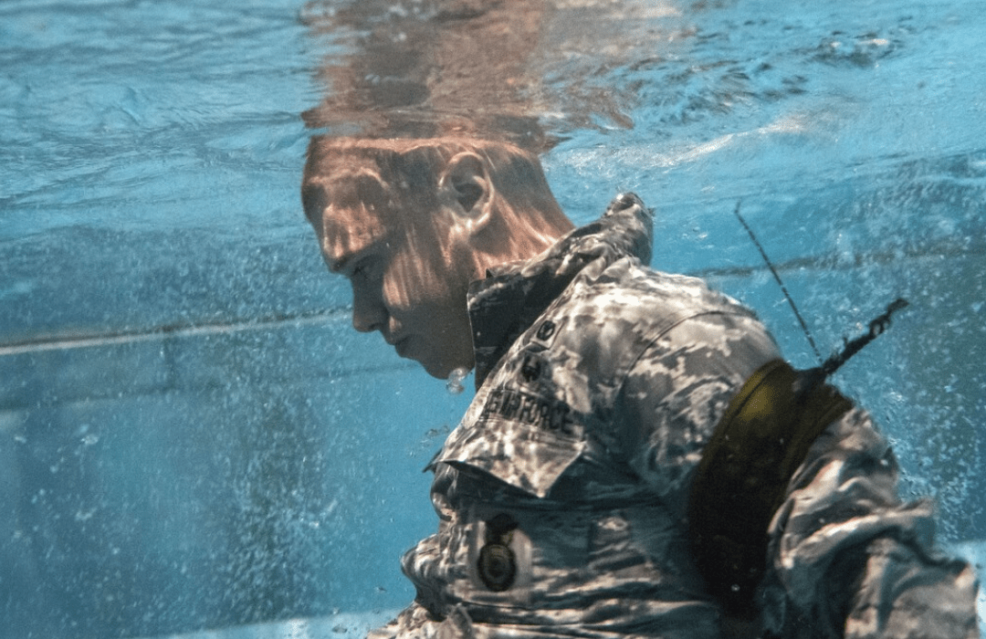 water training to build confidence