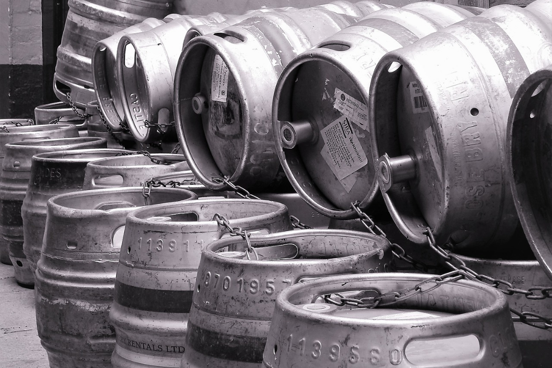 beer kegs for fitness competition