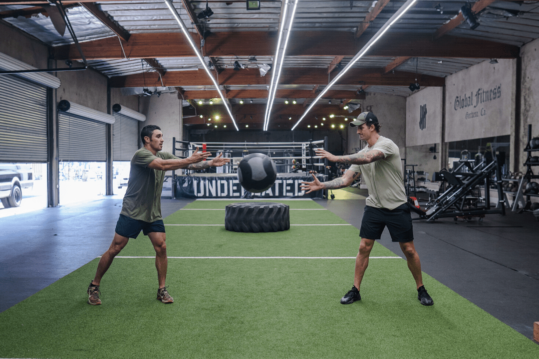 medicine ball exercise