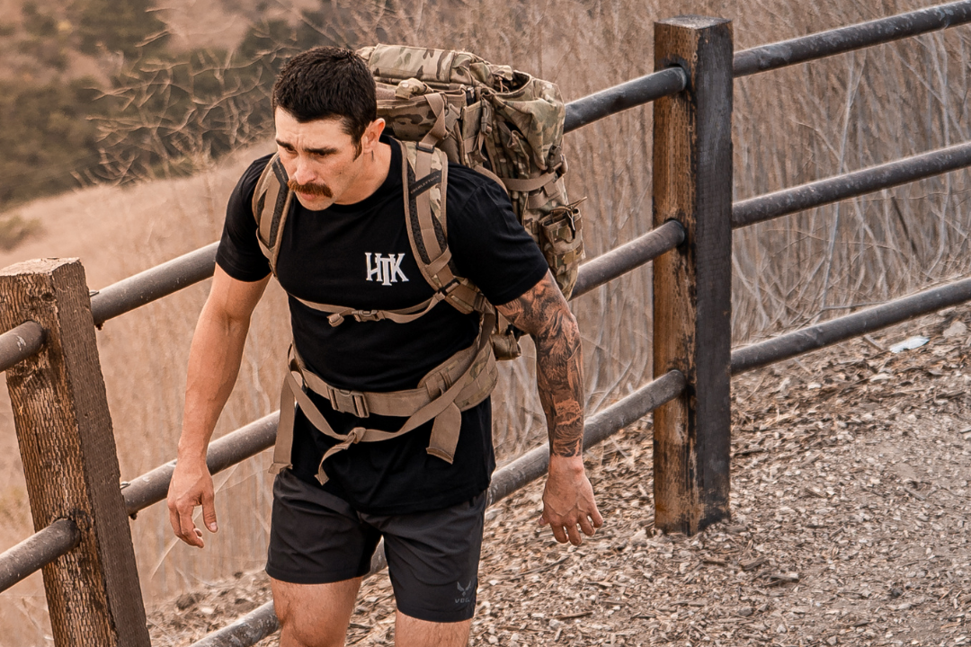 Rucking to improve cardio fitness