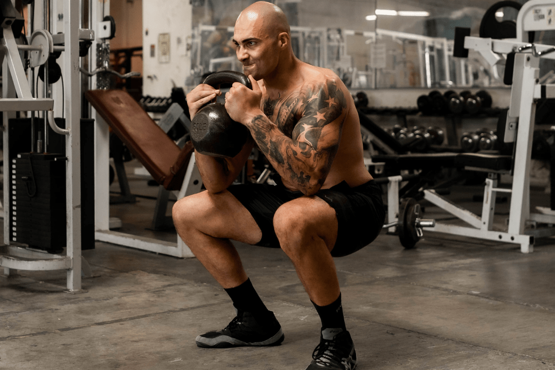 goblet squats to help with running