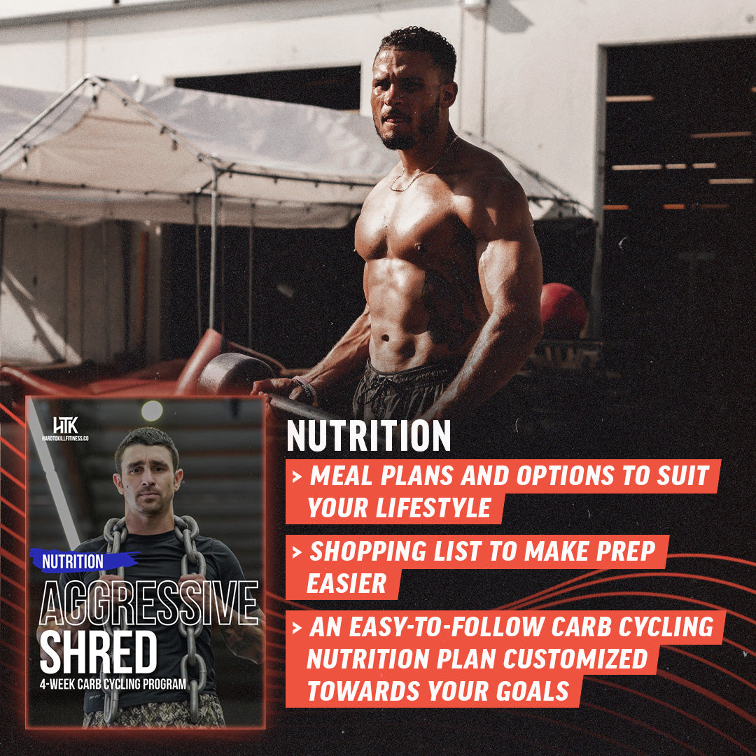 Aggressive Shred Carb Cycling Meal Plan