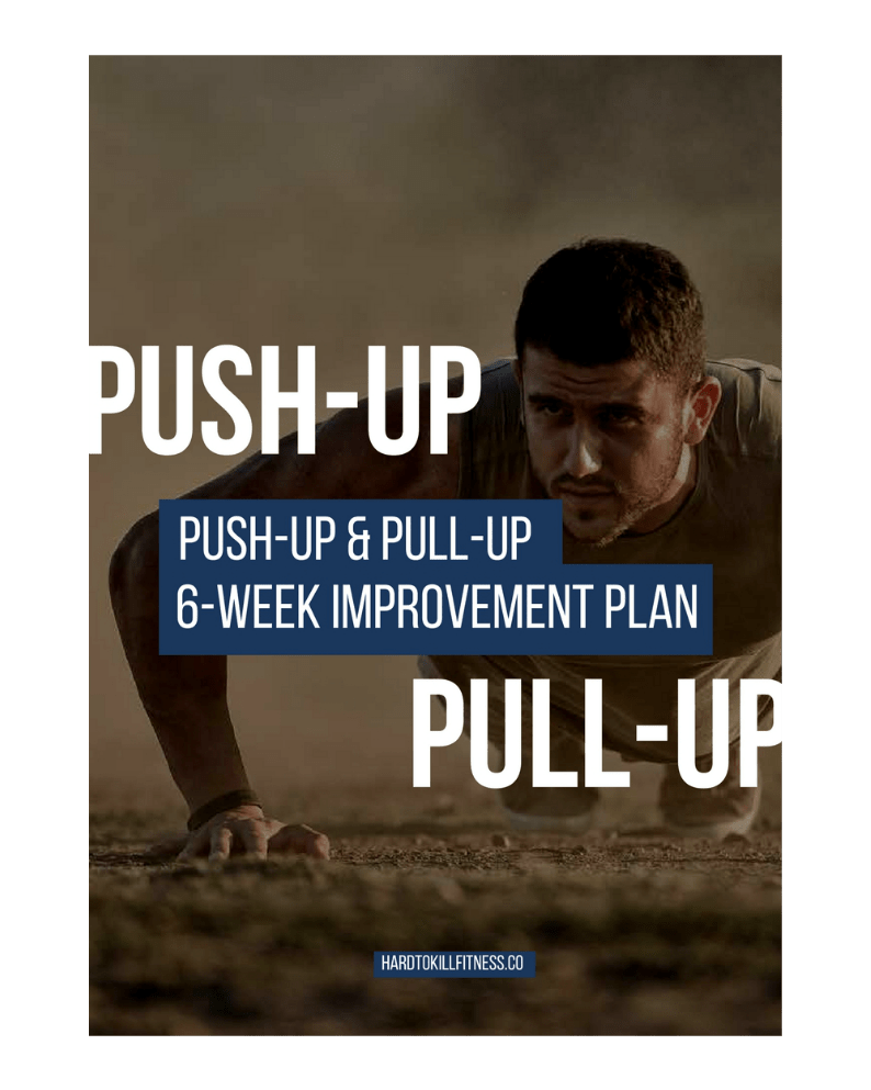Push-Up Pull-Up Improvement Plan Discount - Hard to kill (2427169407036)